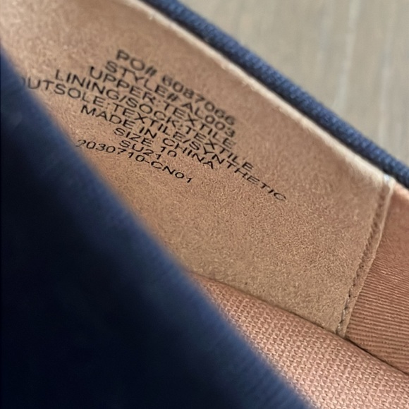 J. Crew Navy Blue Seville Espadrilles size 10 woman - Picture 7 of 9